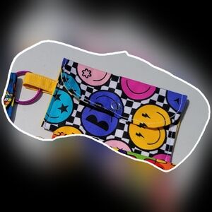 Colorful Smiley Face Kids Wallet